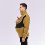 Handmade Bouclé Pet Carrier Sweatshirt: Cozy Cat & Dog Pullover