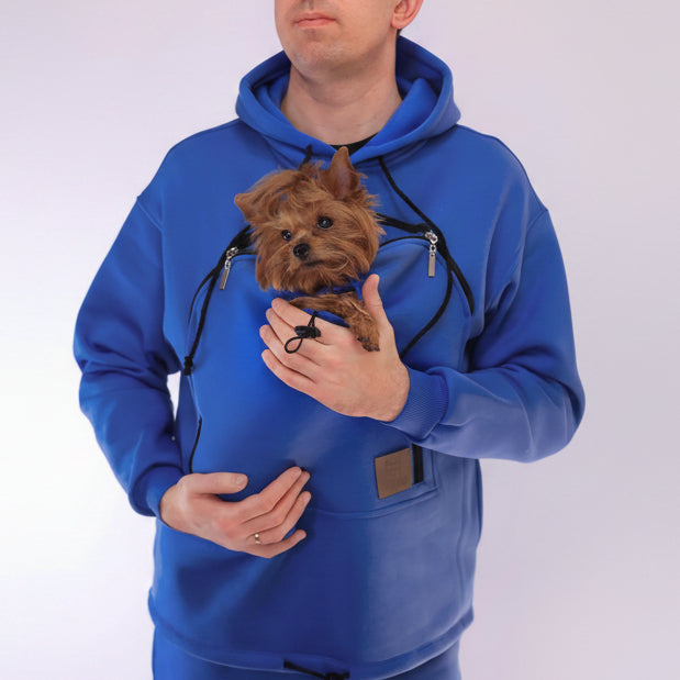 Blue Tracksuit for Men with Matching Hoodie & Joggers Secondary image